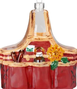 Magic by Inge Baumschmuck Und Zubehör>Baumanhänger Gartenkit, 11cm, Glas, rot