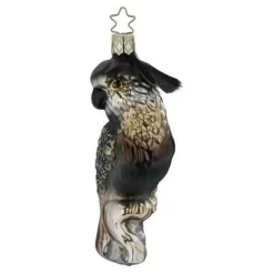 Inge Glas Manufaktur Baumschmuck Und Zubehör>Baumanhänger Goldvogel, 12 cm