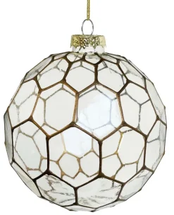 Shishi AS Baumschmuck Und Zubehör>Baumschmuck Rhombus gold-weiß, 10cm