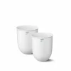 KPM Henkelbecher>Becher Duo-Set No.2H LAB Weiss