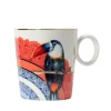 Heinen Delftware Henkelbecher>Becher Mandala toucan