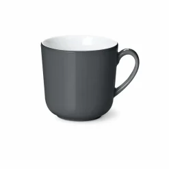 Dibbern Farbe>Becher mit Henkel 0,45 l Anthrazit Solid Color