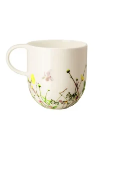 Rosenthal Henkelbecher>Becher mit Henkel, 0,34 l, Brillance / Fleurs Sauv
