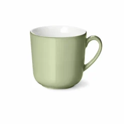Dibbern Farbe>Becher mit Henkel 0,45 l Khaki Solid Color