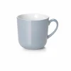 Dibbern Farbe>Becher mit Henkel 0,45 l Lichtgrau Solid Color