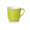 Dibbern Farbe>Becher mit Henkel 0,45 l Limone Solid Color
