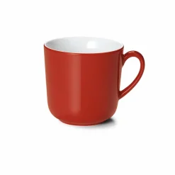 Dibbern Farbe>Becher mit Henkel 0,45 l Paprika Solid Color