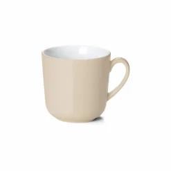 Dibbern Farbe>Becher mit Henkel 0,45 l Sand Solid Color