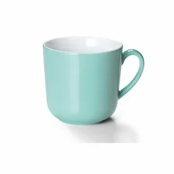Dibbern Farbe>Becher mit Henkel 0,45 l Türkis Solid Color
