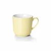 Dibbern Farbe>Becher mit Henkel 0,45 l Vanille Solid Color