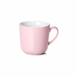Dibbern Farbe>Becher mit Henkel 0,45 l Zartrosa Solid Color