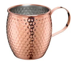 Cilio Barzubehör>Becher MOSCOW MULE Hammerschlag