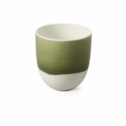 Dibbern Farbe>Becher ohne Henkel 0,25 l Khaki Silhouette Fine Bo