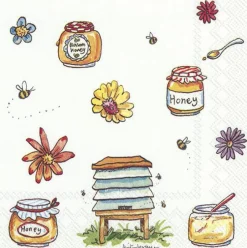 IHR Servietten Und Serviettenringe|Servietten>BEE HONEY Cocktail-Servietten C 855800