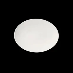 Dibbern Weiß>Beilage / Teller oval 24 cm Pure Weiß Fine Bone Ch