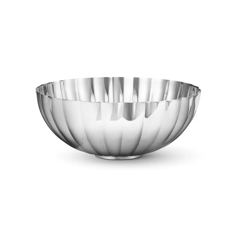 Georg Jensen A/S Schalen>Bernadotte Schale Edelstahl medium 130mm