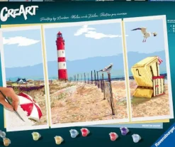 Ravensburger Malen Und Zeichnen>Beside the Seaside - Malen nach Zahlen