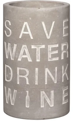 Räder Barzubehör>Beton Weinkühler „Save Water"