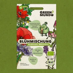 Green Mundo Geschenkideen>BIO-Saatgut Blühmischung Strahlendes Blütenmeer