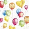 IHR Servietten Und Serviettenringe|Servietten>BIRTHDAY BALLOONS Lunch-Servietten L1070400