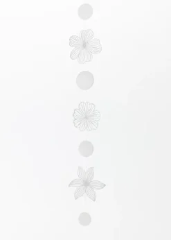 Räder Wand- Und Fensterdekoration>Blütenkette „Silhouetten", L.116cm