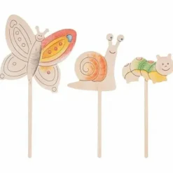 Gollnest & Kiesel Basteln>Blumenstecker zum Anmalen