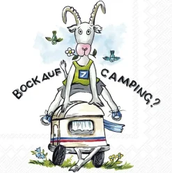 IHR Servietten Und Serviettenringe|Servietten>BOCK AUF CAMPING Lunch-Servietten L 998300