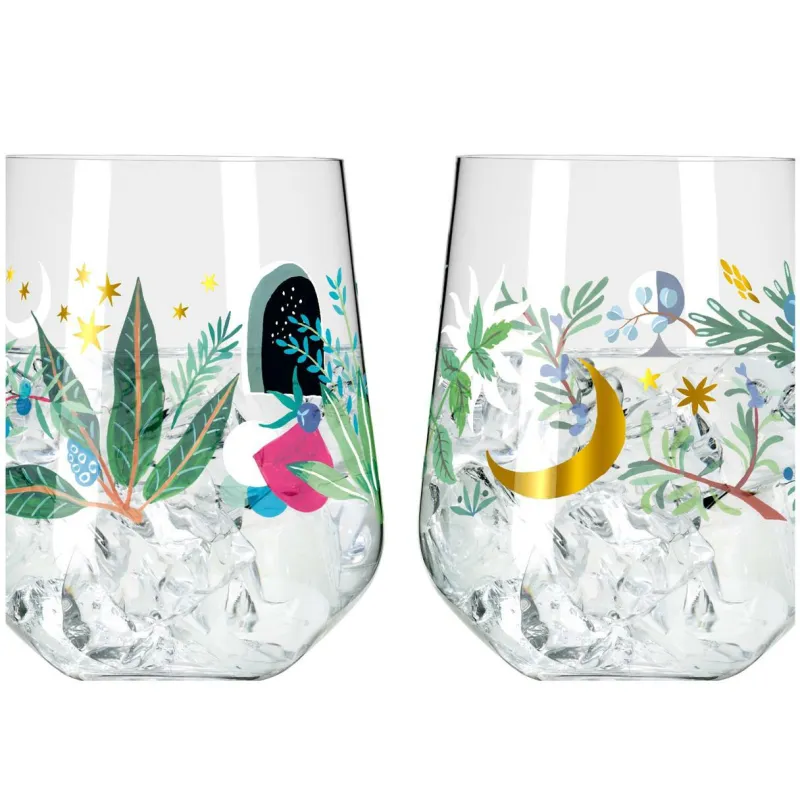 Ritzenhoff Barzubehör|Bargläser>Botanic Glamour Gin Tumbler 2er 7 8 GWAW H23