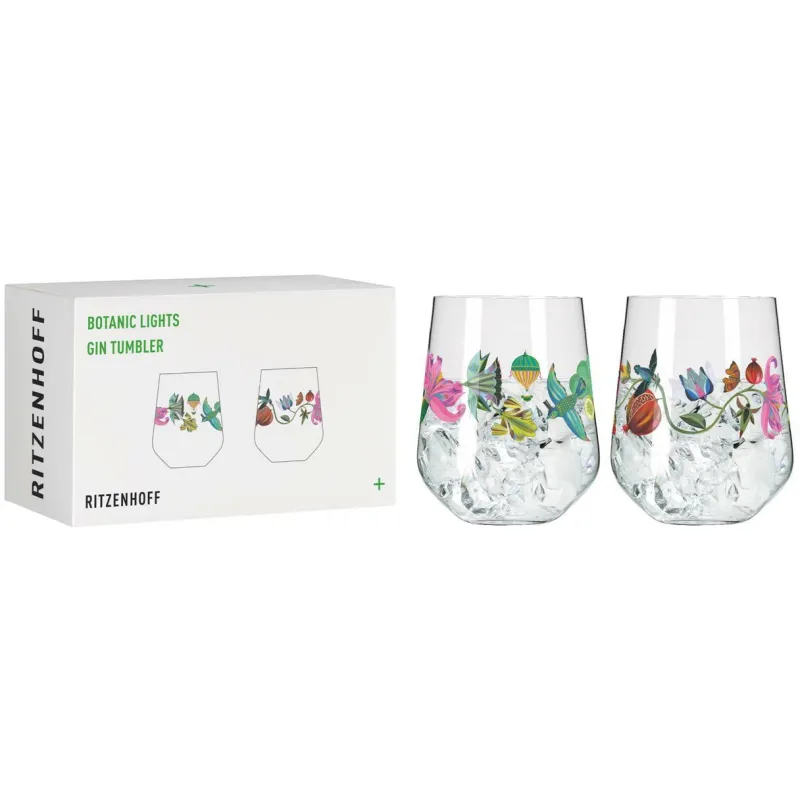 Ritzenhoff Barzubehör|Bargläser>Botanic Lights Gin Tumbler 9 10 (O. Hajek) F24
