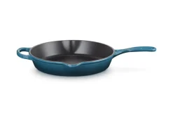 Le Creuset Pfannen Guß Und Schmiedeeisen>Brat- und Servierpfanne hoch 26 cm Deep Teal