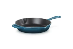 Le Creuset Pfannen Guß Und Schmiedeeisen>Brat- und Servierpfanne hoch 26 cm Deep Teal