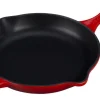 Le Creuset Pfannen Guß Und Schmiedeeisen>Brat- und Servierpfanne Signature 20 cm Kirschrot