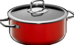 WMF GmbH Töpfe Guss Und Silagan>Bratentopf Fusiontec Compact Red 24cm