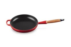 Le Creuset Pfannen Guß Und Schmiedeeisen>Bratpfanne Signature 24 cm Kirschrot