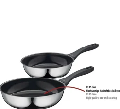 Küchenprofi Pfannen Aluguß Und Versiegelte>Bratpfannen-Set ROMA, 2-tlg.