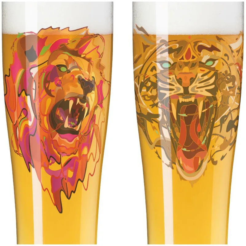 Ritzenhoff Bier Und Schnaps>Brauchzeit Weizen 2er Set 21 22 (J. Maller) F24