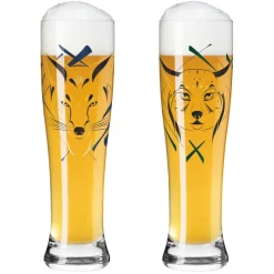 Ritzenhoff Bier Und Schnaps>Brauchzeit Weizen 2erSet 23 24(A.Vasconcelos)F24