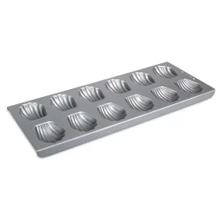 Staedter Gmbh Backformen>Bärentatzen / Madeleines 35 x 14,5 cm Silber