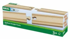 Brio Holzeisenbahn>® 2/3 Gerade Gleise (A) 33335
