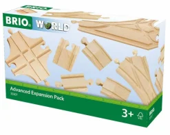 Brio Holzeisenbahn>® Schienen- und Weichensortiment 33307