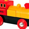 Brio Holzeisenbahn>® World Gelbe Batterielok 33594