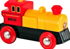 Brio Holzeisenbahn>® World Gelbe Batterielok 33594