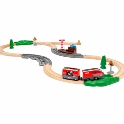 Brio Holzeisenbahn>® Zugset Mit Rückziehmotor