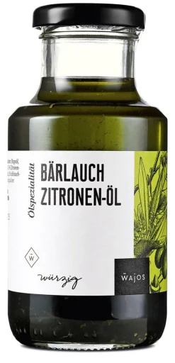Wajos Gewürze Und Saucen>Bärlauch Zitronen-Öl 250ml - Ölzubereitung mit Rap