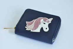 Kisme Geldbörsen Und Kartenetuis>Börse Einhorn mittel blau