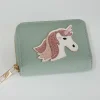 Kisme Geldbörsen Und Kartenetuis>Börse Einhorn mittel lindgrün
