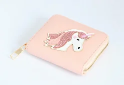 Kisme Geldbörsen Und Kartenetuis>Börse Einhorn mittel rosa