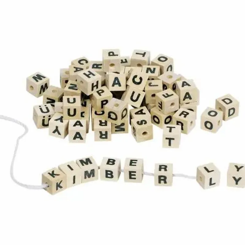 Gollnest & Kiesel Basteln>Buchstabenwürfel 7x7x7mm zum Aufziehen