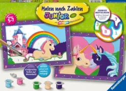 Ravensburger Malen Und Zeichnen>Bunte Einhornwelt - Malen nach Zahlen