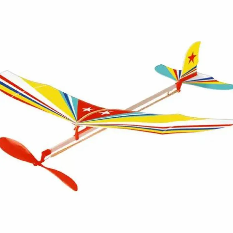 COPPENRATH SPG Fahrzeuge Und Fluggeräte>Bunte Geschenke - Segelflieger mit Gummimotor